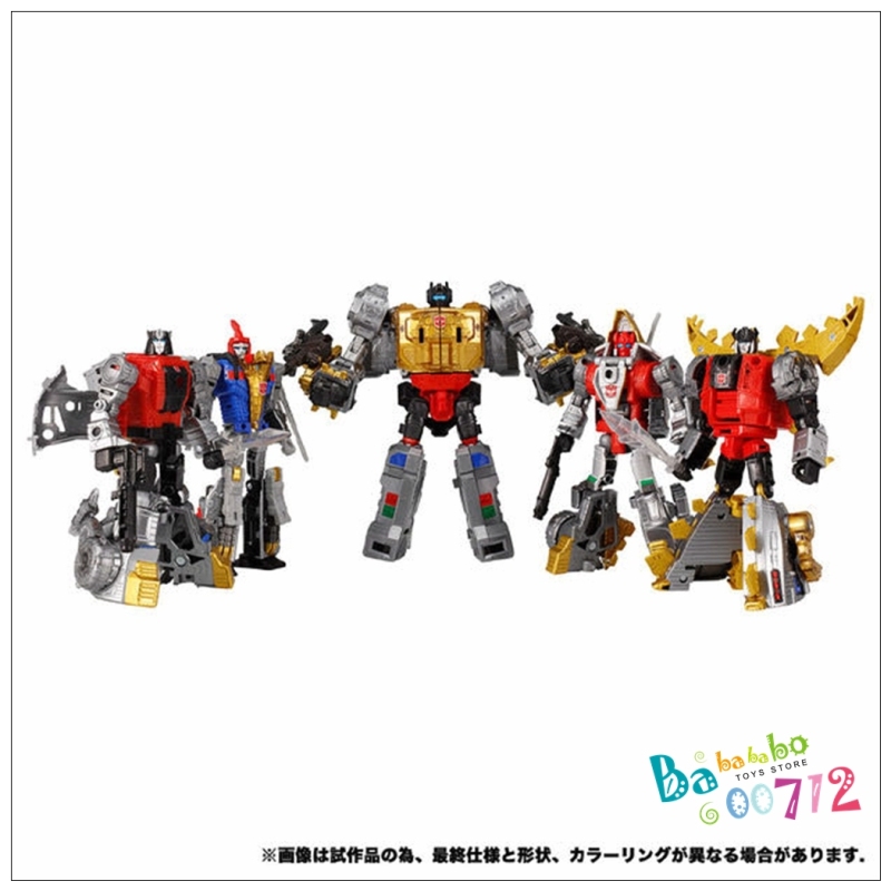 TAKARA TOMY TRANSFORMERS GENERATIONS SELECTS VOLCANICUS SET OF 5 in stock