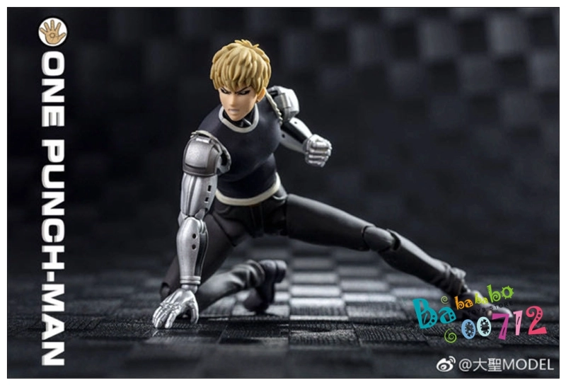 New DaSheng Model Anime One Punch Man Genos 1:12 Action Figure Toy instock