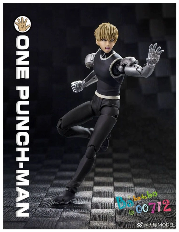 New DaSheng Model Anime One Punch Man Genos 1:12 Action Figure Toy instock