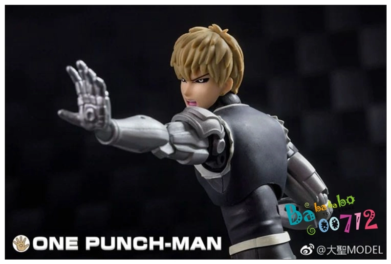 New DaSheng Model Anime One Punch Man Genos 1:12 Action Figure Toy instock