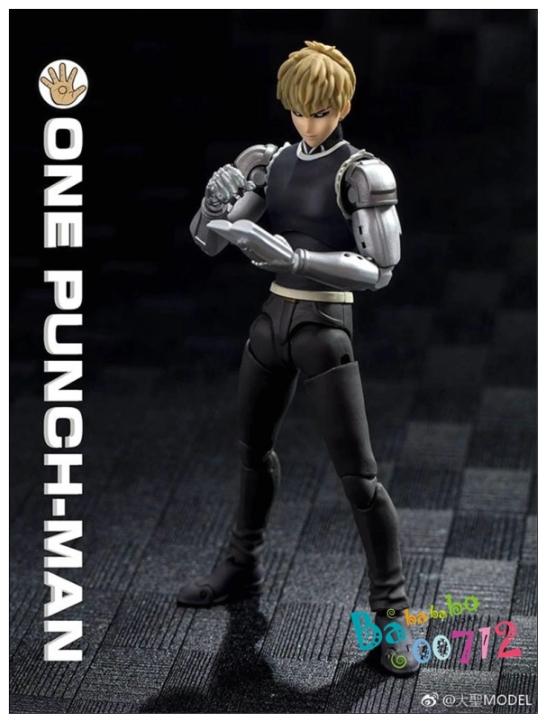 New DaSheng Model Anime One Punch Man Genos 1:12 Action Figure Toy instock