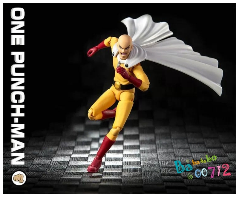 New DaSheng Model Anime One Punch Man Saitama 1:12 Action Figure Toy instock