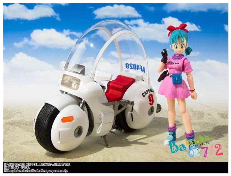 Pre-order Bandai S.H.Figuarts Bulma's Bike Hoipoi Capsule No.9 Japan version