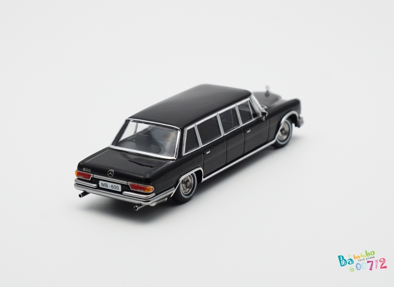 [Preorder]YUNLI 1/64 Scale Mercedes-Benz PULLMAN W100 Black Alloy Model Car Gift Collection