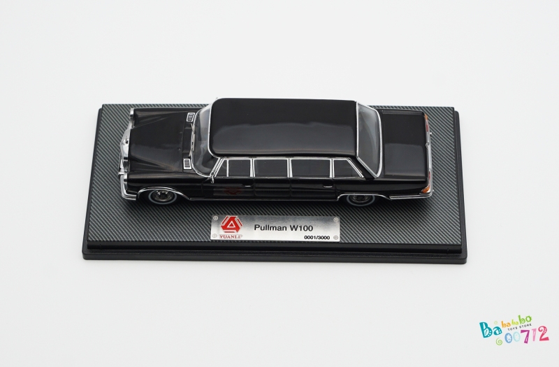 [Preorder]YUNLI 1/64 Scale Mercedes-Benz PULLMAN W100 Black Alloy Model Car Gift Collection