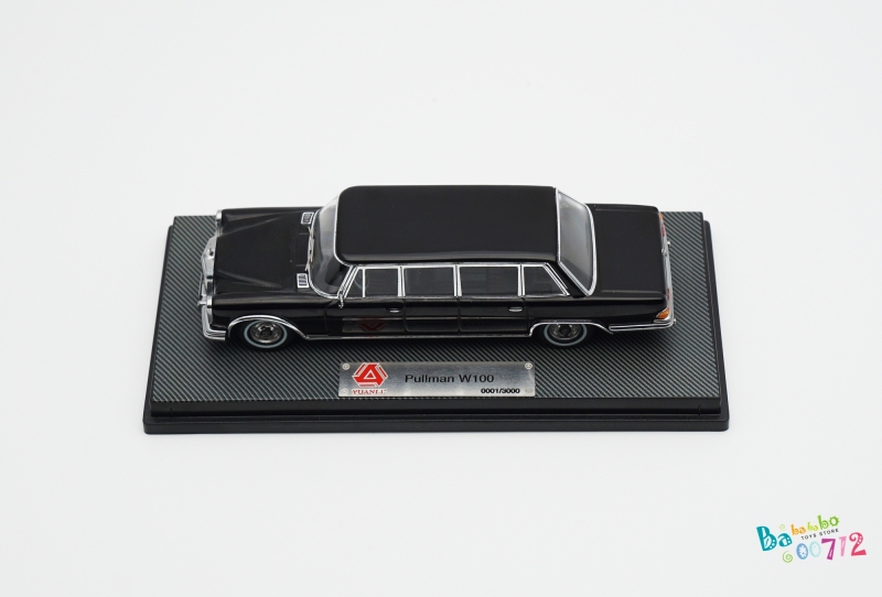 [Preorder]YUNLI 1/64 Scale Mercedes-Benz PULLMAN W100 Black Alloy Model Car Gift Collection