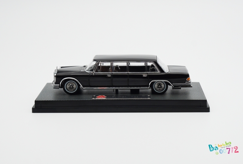 [Preorder]YUNLI 1/64 Scale Mercedes-Benz PULLMAN W100 Black Alloy Model Car Gift Collection