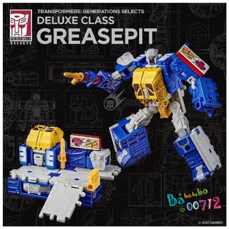Generations Selects WFC-GS12 Earthrise Deluxe Greasepit Transformers Action figure in stock