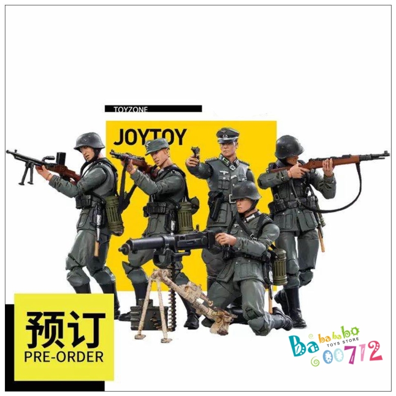 JoyToy Source 1/18 WWII German Wehrmacht Unit Set of 5