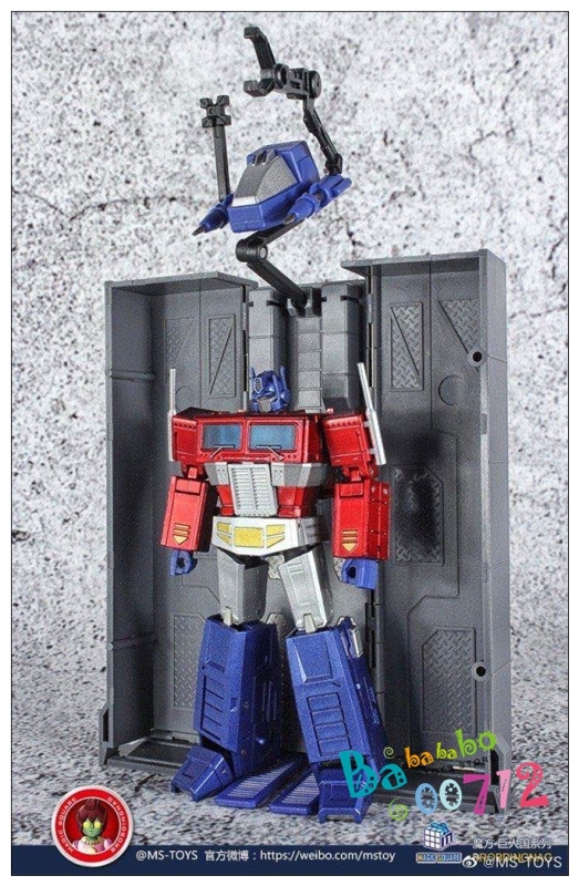 MS-TOYS MS-B18X+ MSB18X+  Optimus Prime MINI Metallic color Action figure toy Transformers