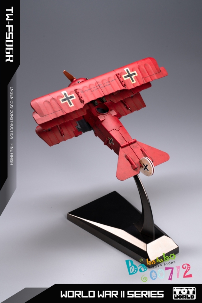TOYWORLD TW-FS06R WWII Biplane fighter Red version