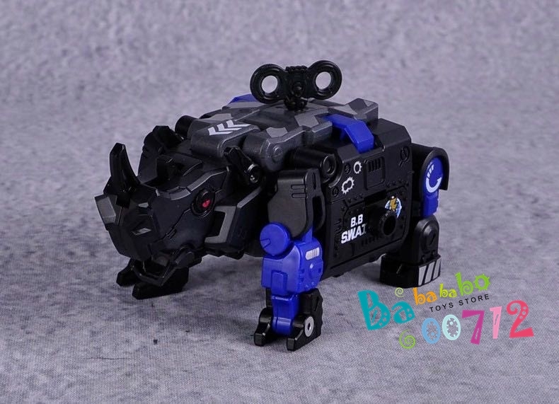 Pre-order 52Toys BeastBOX BB-06BA Robotic Rhino Rhyden Blue Armor Transforming Figure