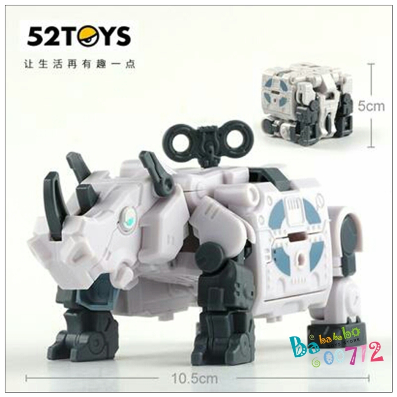 52Toys BeastBOX BB-06CS Rhinoceros Transformable Action Figure
