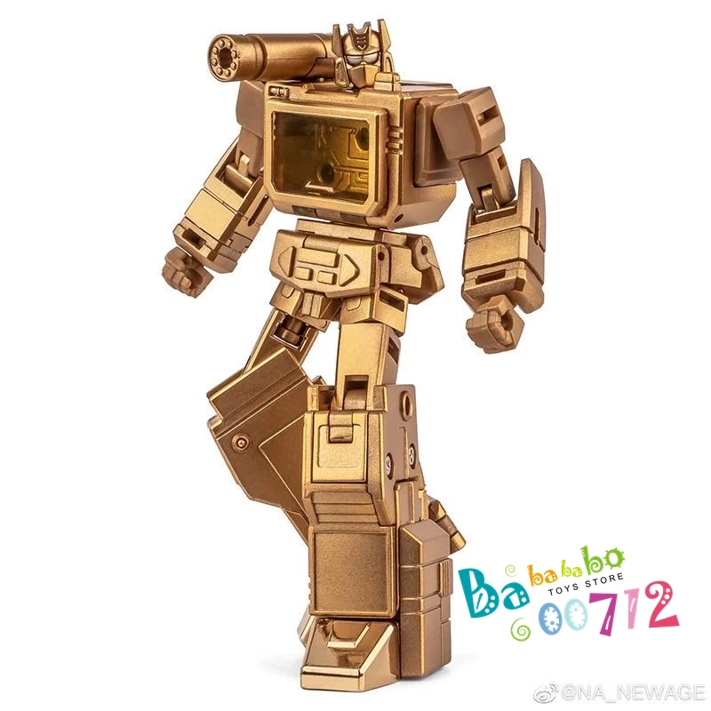 Newage H21G Soundwave Golden Lagoon Version w/ 4 Cassettes in stock mini