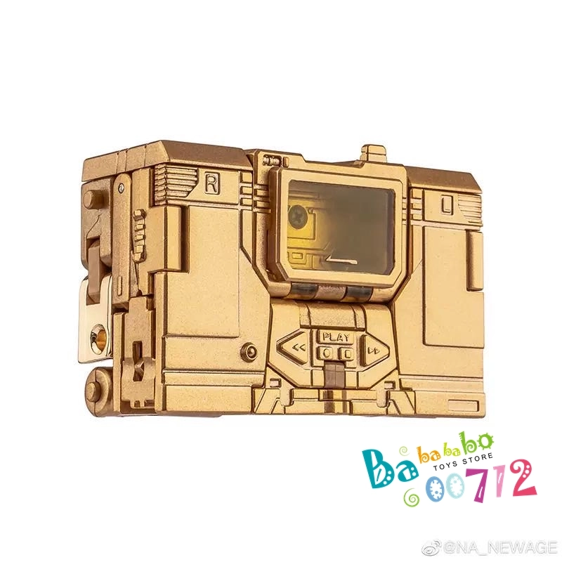 Newage H21G Soundwave Golden Lagoon Version w/ 4 Cassettes in stock mini