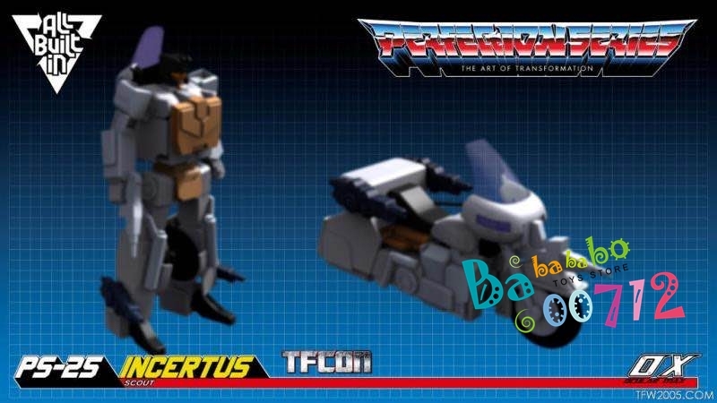 Pre-order Mastermind Creations Ocular Max  Incertus Groove  Action Figure
