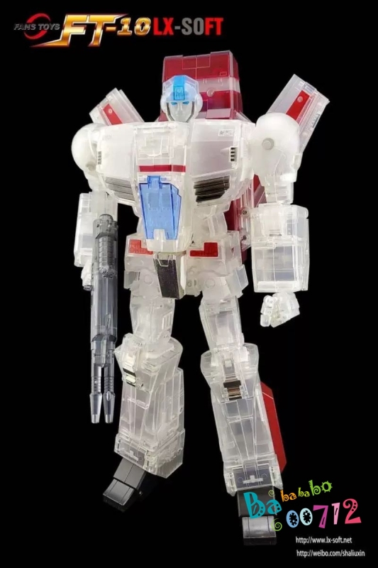 FansToys FT-10LX-SOFT Phoenix Jetfire Clear Version