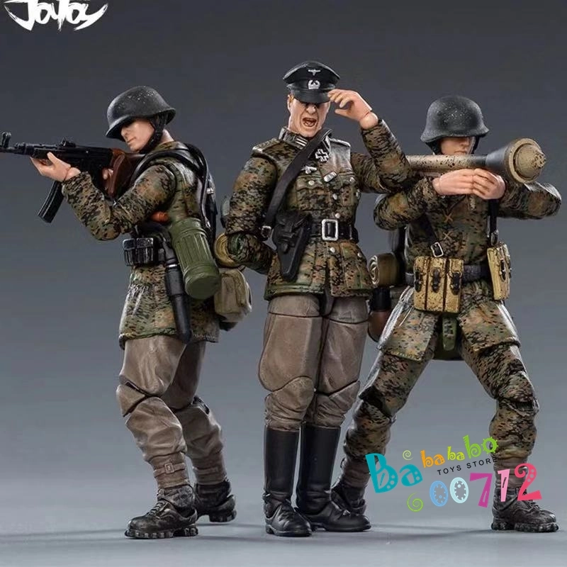 JoyToy Source 1/18 WWII German Wehrmacht Spring &amp; Autumn Camouflage Set of 7