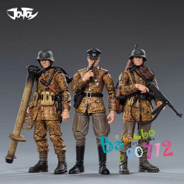 JoyToy Source 1/18 WWII German Wehrmacht Spring &amp; Autumn Camouflage Set of 7