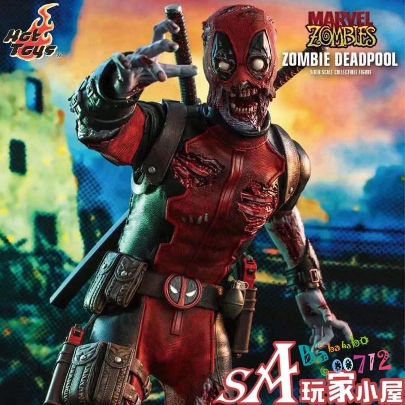 Pre-order HotToys HT CMS06 Zombie Deadpool Action Figure