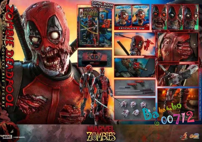 Pre-order HotToys HT CMS06 Zombie Deadpool Action Figure