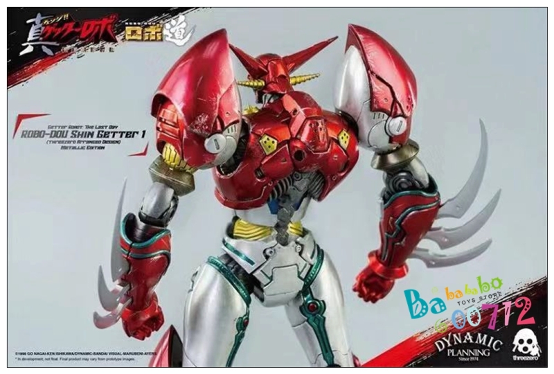 Pre-order Threezero Studio Getter Robo Shin Getter 1 Metallic Version