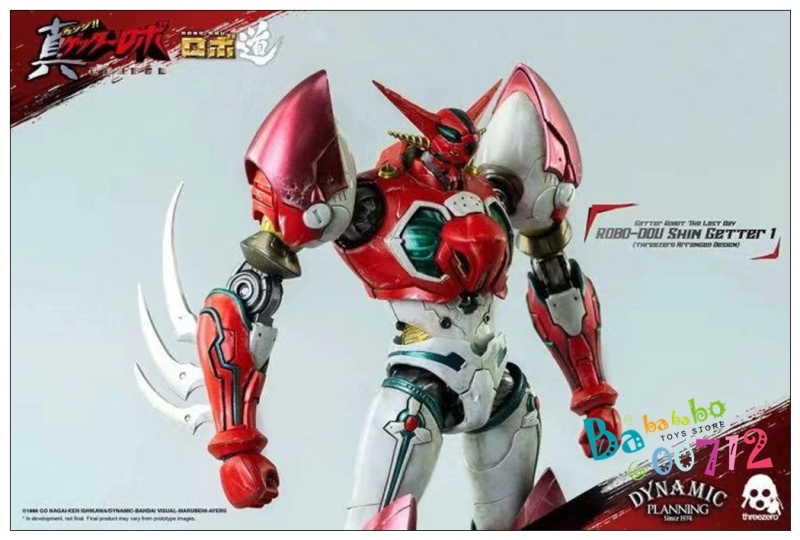 Pre-order Threezero Studio Getter Robo Shin Getter 1 Anime Version