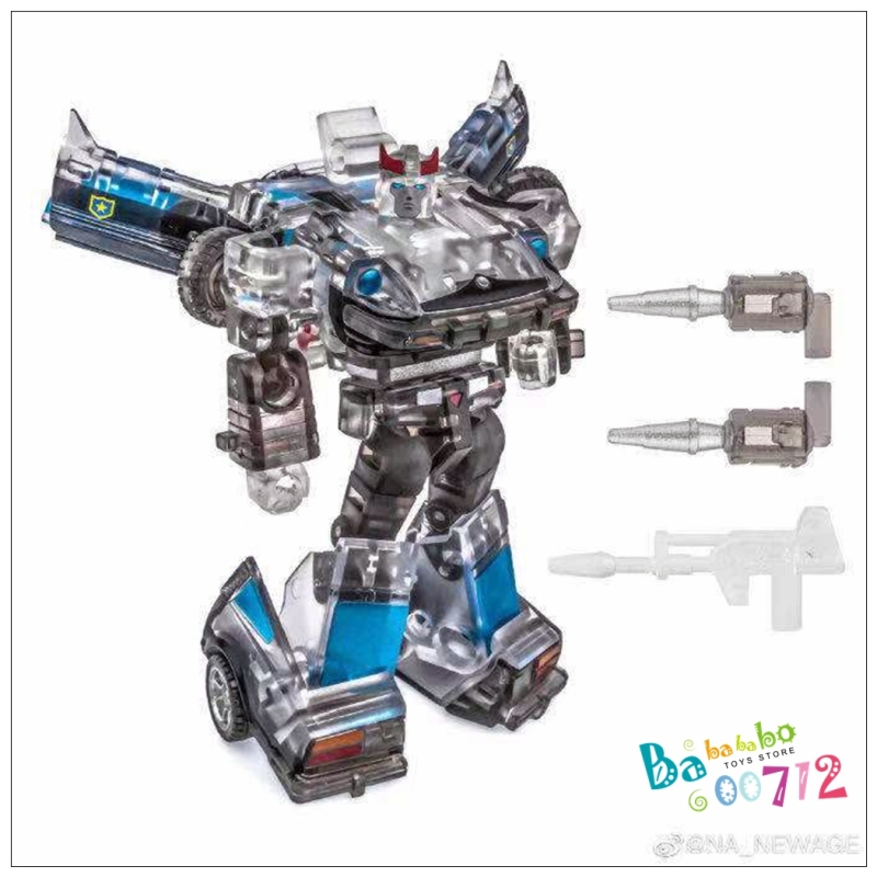 Newage NA H3T Harry mini  Prowl Transparent version Action figure toy in stock