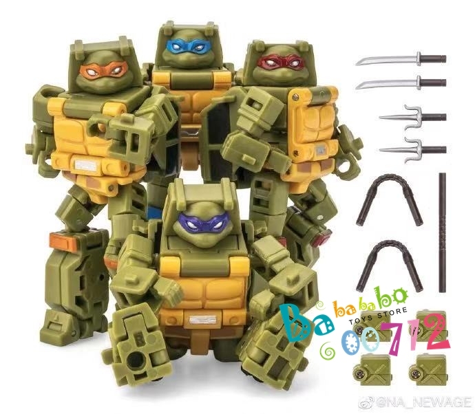 New Age NA H19N H-19N Pizzeria TMNT mini Action figure Toy in stock