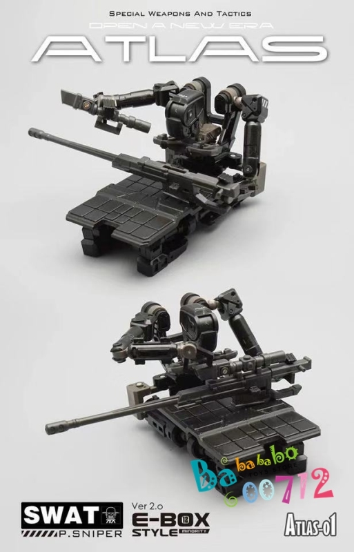 Pre-order MechFansToys Altas-01 E-Box P.Sniper Action Figure