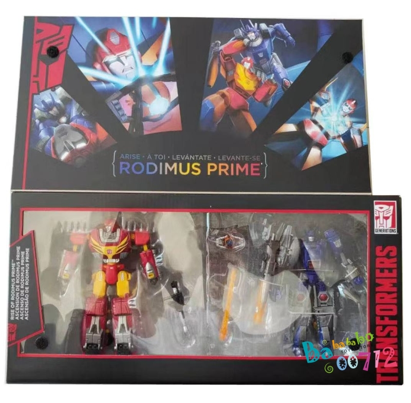 Pre-order Hasbro Platinum Edition Rise of Rodimus Prime &amp; Galvatron  Transformers
