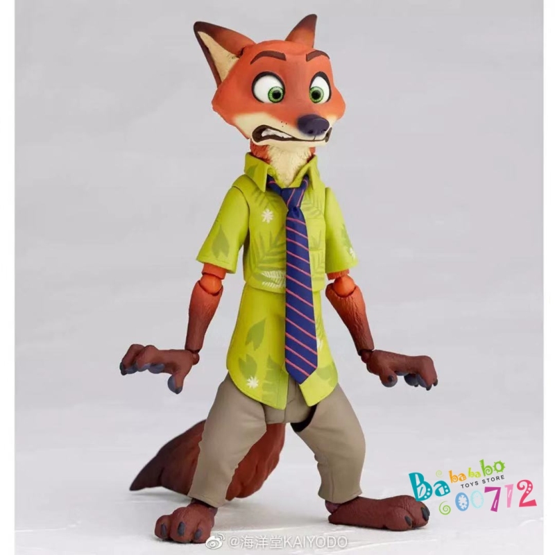 Pre-order  Kaiyodo  Movie Revo Zootopia Nick Wilde &amp; Judy Hopps Set of 2