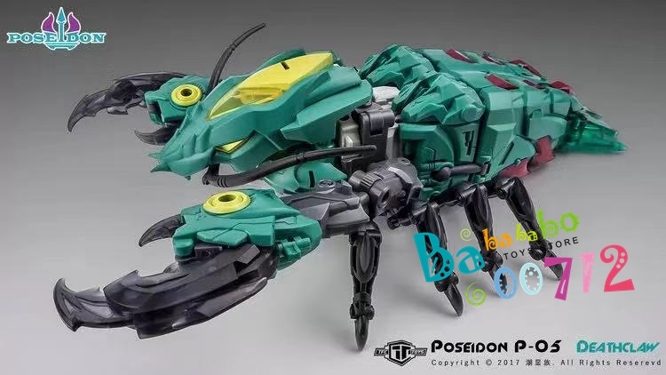 Pre-order  Transformers Toys TFC Poseidon P-05 Deathclaw Action Figure  toy reprint