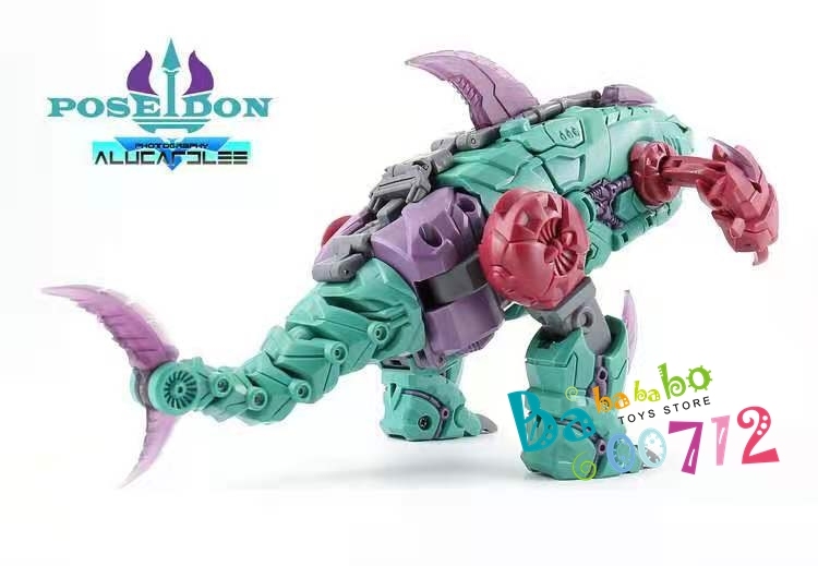 Pre-order  Transformers TFC Poseidon P-02 Cyberjaw Action Figure toy reprint