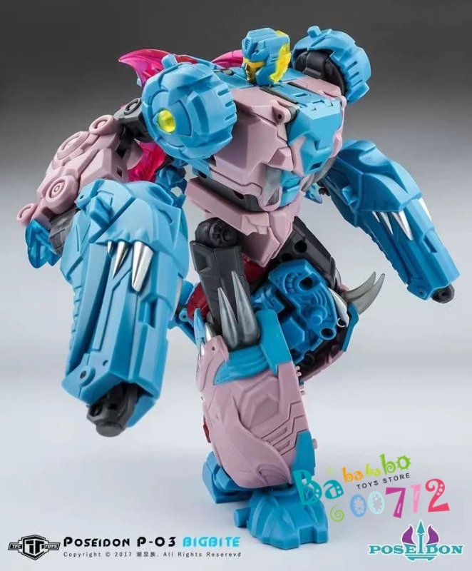 Pre-order Transformers TFC Poseidon P-03 Bigbite Action Figure toy