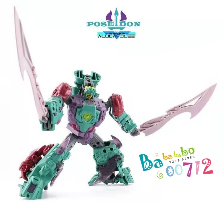Pre-order  Transformers TFC Poseidon P-02 Cyberjaw Action Figure toy reprint