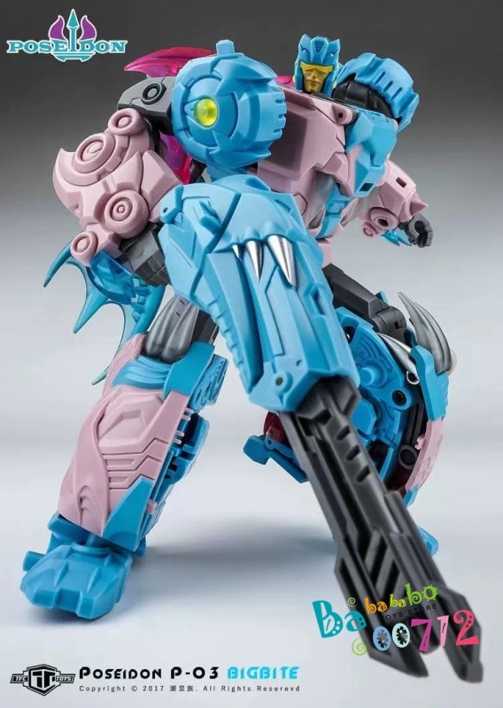 Pre-order Transformers TFC Poseidon P-03 Bigbite Action Figure toy