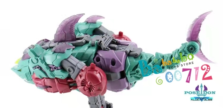 Pre-order  Transformers TFC Poseidon P-02 Cyberjaw Action Figure toy reprint