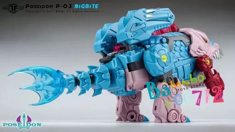 Pre-order Transformers TFC Poseidon P-03 Bigbite Action Figure toy