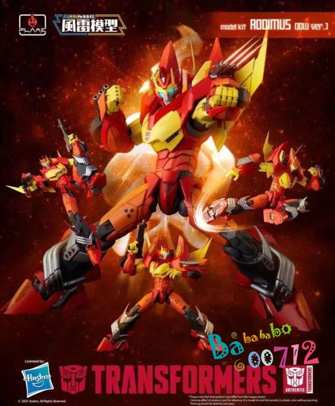 Pre-order  Flame Toys Furai Model IDW Rodimus Prime Model Kit