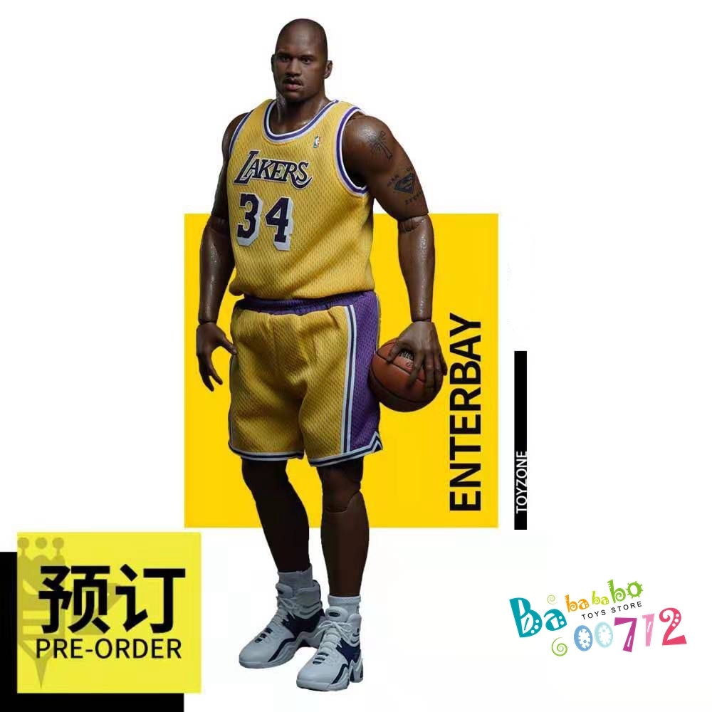 Pre-order ENTERBAY 1/6 REAL MASTERPIECE NBA COLLECTION - SHAQUILLE O'NEAL ACTION FIGURE