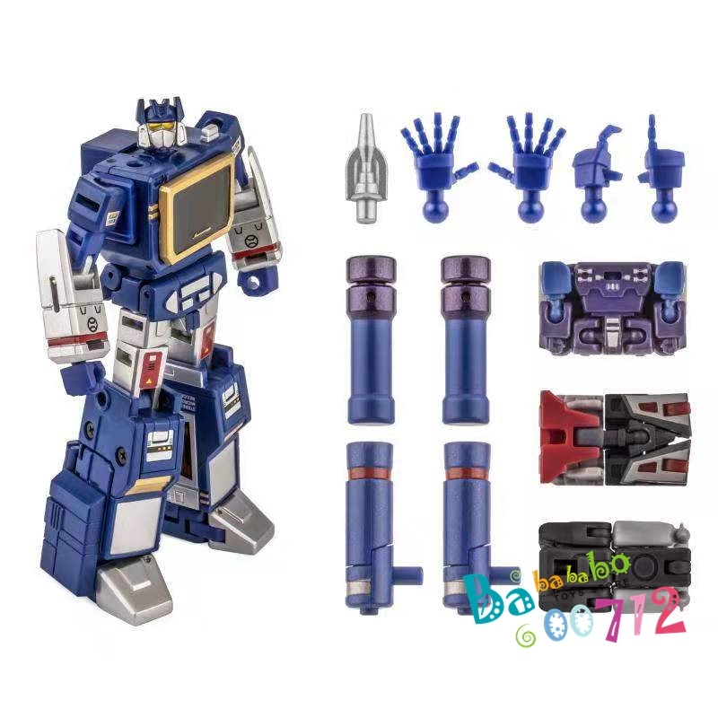 Newage H21EX Scaramanga Soundwave  mini Action figure Toy in stock