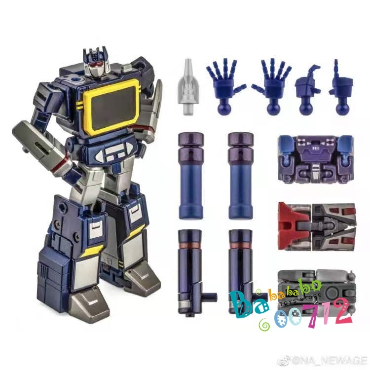 Newage NA H21 Scaramanga Soundwave mini Reprint Action Figure Toy  in stock