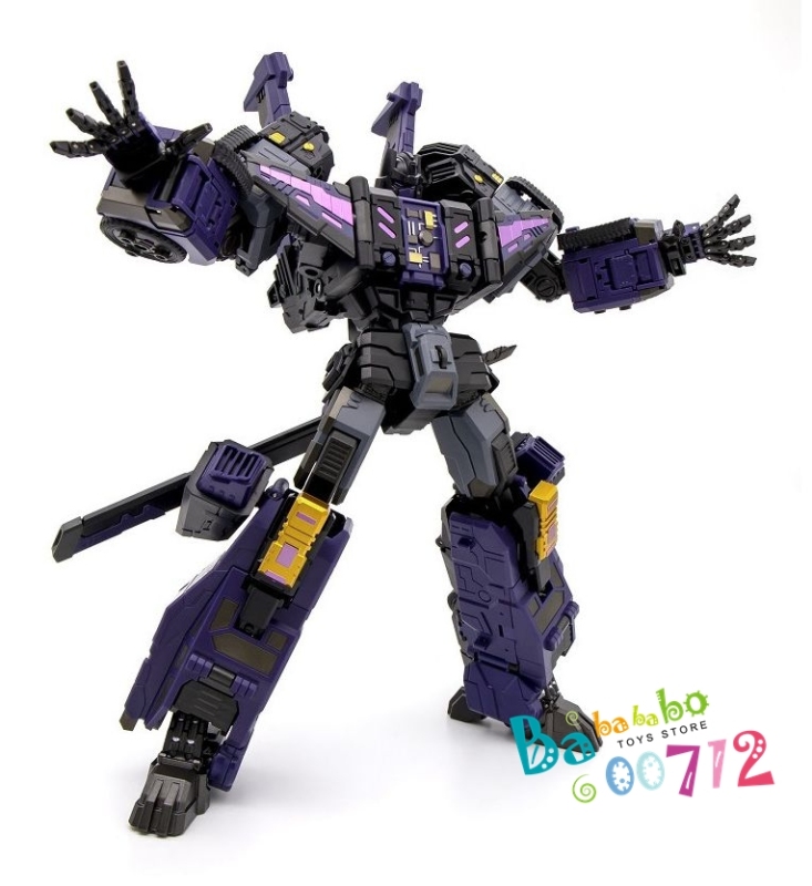 G-Creation GDW-03B Darkblade Sixshot Black Version  Action figure Toy