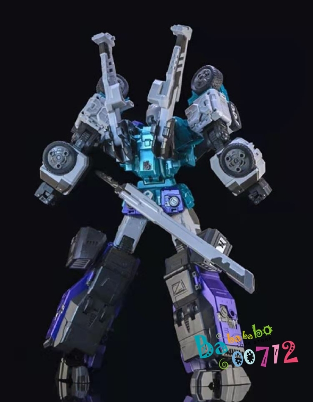 G-creation transformers GDW-03 SIXSHOT Metallic version  Action figure Toy in stock