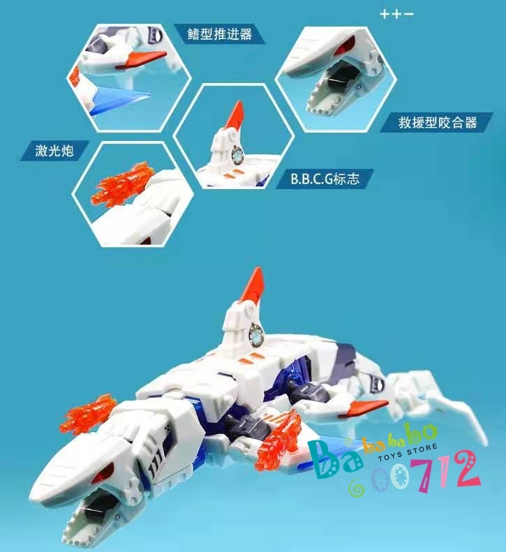 52Toys BeastBox  BB-17GW  GREAT WHITE  Action Figure