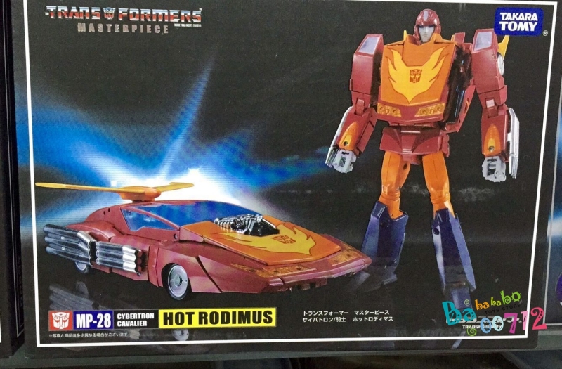 Masterpiece MP-28 MP28 Hot Rodimus Transformers Action figure toy ko