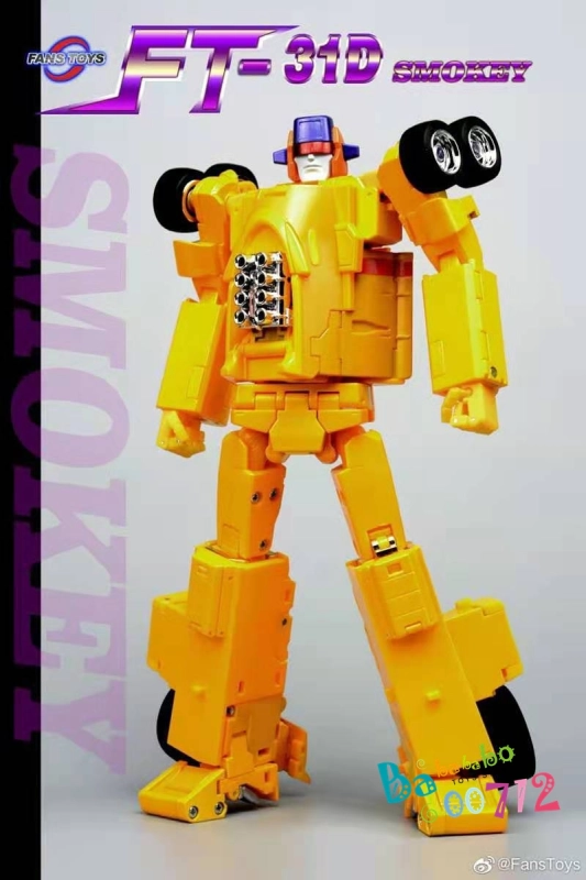 FansToys FT-31D Smokey Dragstrip Drag Strip Stunticons Menasor  Action figure Toy INSTOCK