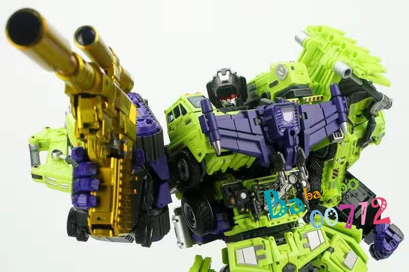 Pre-order Generation Toy GT-99DX ReBuilder Devastator w/ Golden Pistol Set of 6