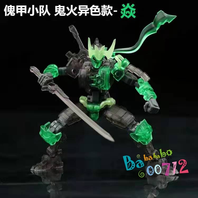 Pre-order  No.57 Armored Puppet Oni Flame 1/24 Model Kit Green Version